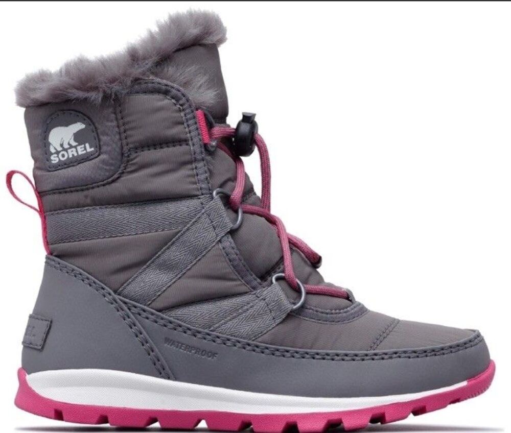 Sorel Whitney Waterproof Snow Boots Winter Girls Kids Size 4 US Or 35 EU